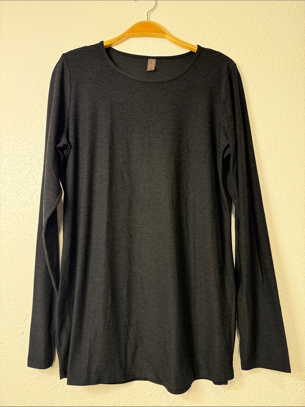 Beyond yoga Black Long Sleeve Basic Tunic Top